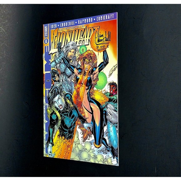 LIONHEART Signed 4 Book Lot Ian Chruchill Dynamic Forces Comics 1 1 1D 2 VF/NM - Picture 11 of 16